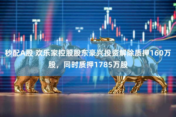 秒配A股 欢乐家控股股东豪兴投资解除质押160万股，同时质押1785万股